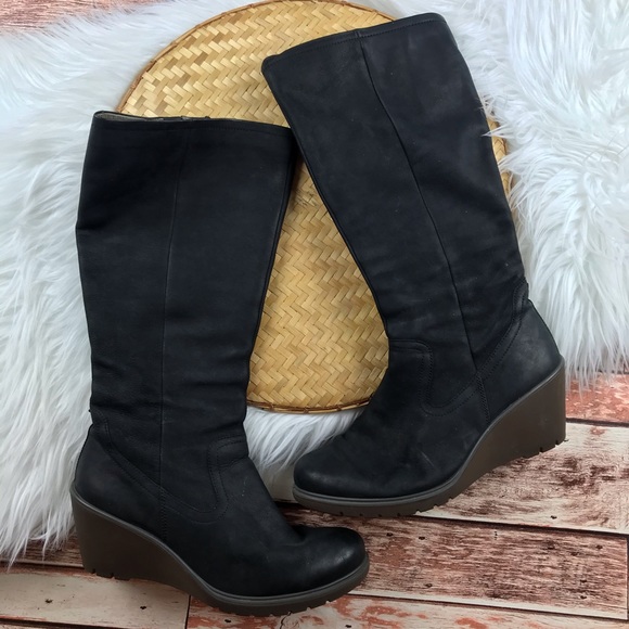 ecco bella wedge boot